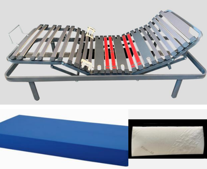 Pack Somier Convert Titan + Colchón Asistencial DN + Almohada